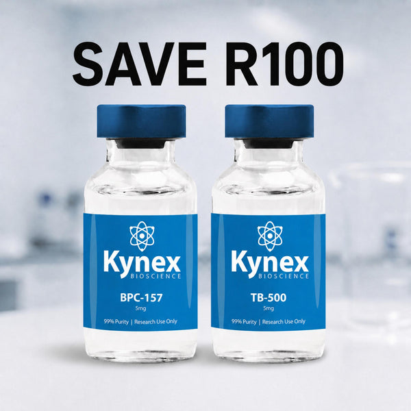TB-500 and BPC-157 injury repair peptides for sale South Africa from Kynex Bioscience 