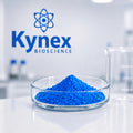 Blue copper tripeptide-1 GHK-Cu powder in a vial sold by Kynex Bioscience South Africa