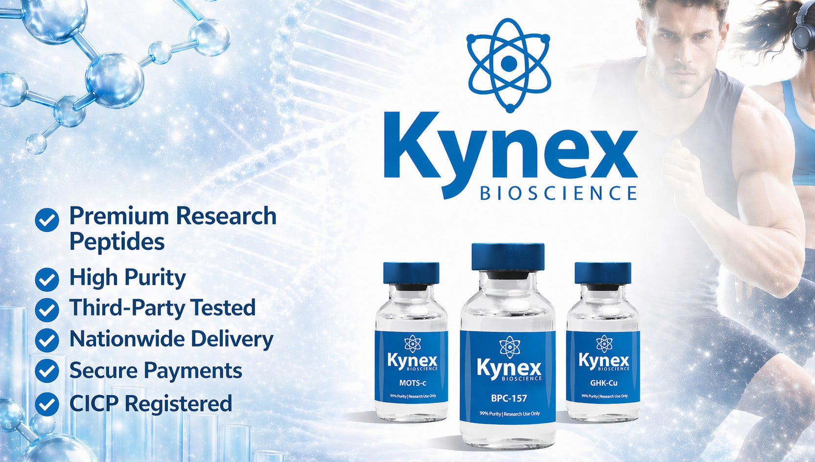 Premium Research Peptides South Africa | Kynex Bioscience