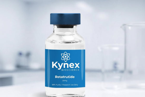 Kynex Bioscience vial of Retatrutide weight loss peptide for sale in South Africa